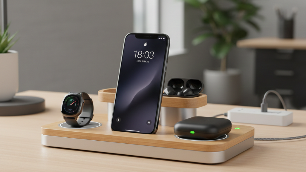 Ladestation für mehrere Geräte