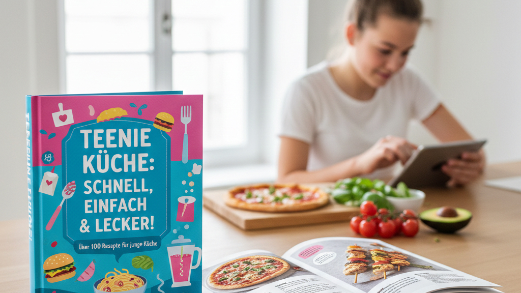 Kochbuch mit den Lieblingsgerichten für teenager