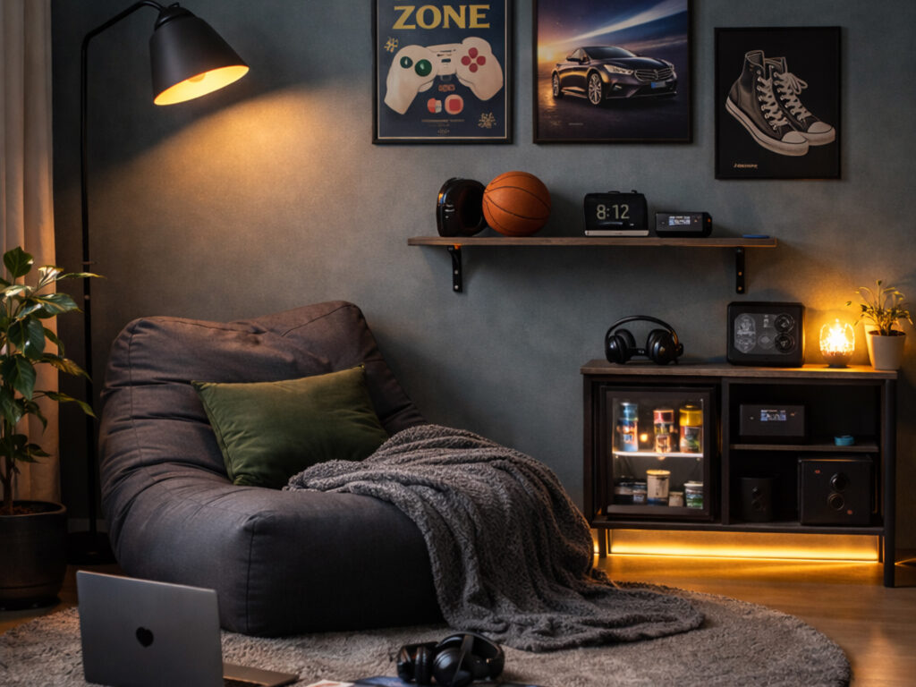 Teenager Zimmer gemütliche Chillecke